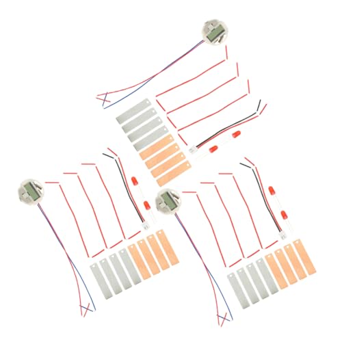 Vaguelly 3 Sätze DIY Obstbatterie Experimentierset mit Platten Elektronik Lernspielzeug für Schüler Fördert Kreativität Beobachtung und Handwerkliche Fähigkeiten Vaguelly 3 Sätze DIY Obstbatterie Experimentierset mit Platten Elektronik Lernspielzeug für Schüler Fördert Kreativität Beobachtung und Handwerkliche Fähigkeiten von Vaguelly