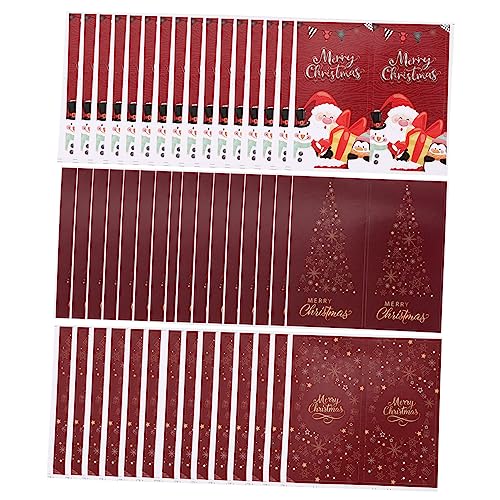 Vaguelly 3 Sätze Siegel weihnachtsmotiv weihnachtsbasteln geschenktüten Geschenkaufkleber für den Haushalt dekorativer Etikettenaufkleber Aufkleber aus beschichtetem Papier rot Vaguelly 3 Sätze Siegel weihnachtsmotiv weihnachtsbasteln geschenktüten Geschenkaufkleber für den Haushalt dekorativer Etikettenaufkleber Aufkleber aus beschichtetem Papier rot von Vaguelly