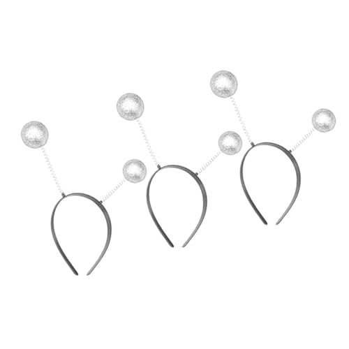 Vaguelly 3stücke Teiliges Antenna Haarband Mit Glitzer Lustige Kostümaccessoires Für Halloween Und Partys Für Cosplay Und Feiern von Vaguelly