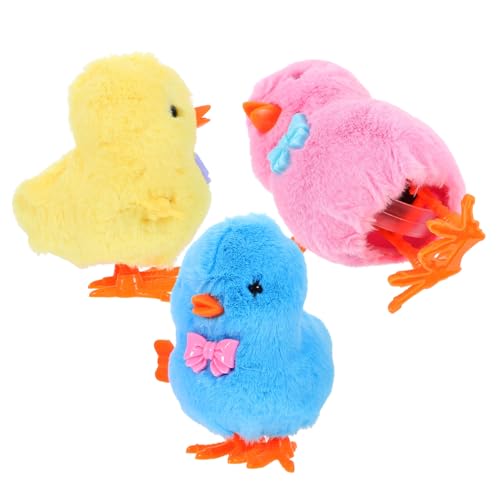 Vaguelly 3 Stück Aufziehbares Hühnerspielzeug Küken Hüpfen aufziehen Springen Wind Aufziehspielzeug für -Huhn- Aufziehspielzeug für Kleinkinder 1-3 Plastik Vaguelly 3 Stück Aufziehbares Hühnerspielzeug Küken Hüpfen aufziehen Springen Wind Aufziehspielzeug für -Huhn- Aufziehspielzeug für Kleinkinder 1-3 Plastik von Vaguelly