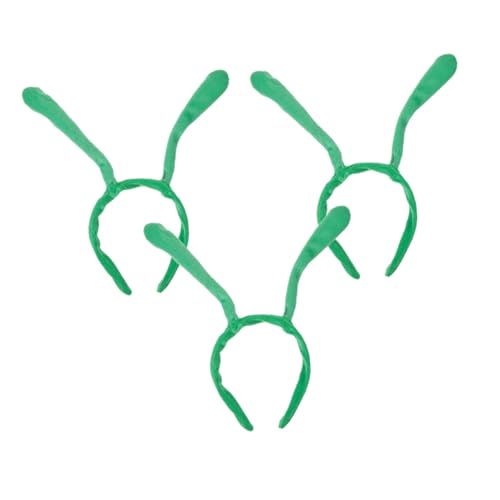 Vaguelly 3 Stück Bienen Stirnband Leichtes Bequemes Antennen Haarband für Party Kostüm Karneval Geburtstag Jungen Mädchen Cosplay Zubehör von Vaguelly