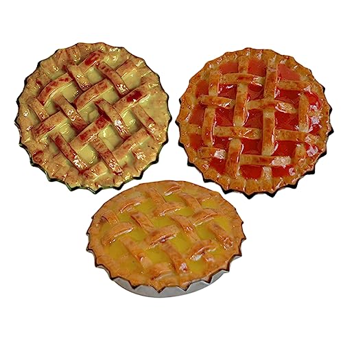 Vaguelly Puppenhaus Pie Zubehör 3 Stücke Miniatur Lebensmittel Modelle Mini Pie Für Pretend Spielen Decor Vaguelly Puppenhaus Pie Zubehör 3 Stücke Miniatur Lebensmittel Modelle Mini Pie Für Pretend Spielen Decor von Vaguelly
