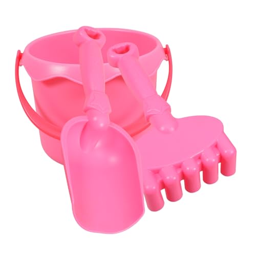 Vaguelly 3 Stück Gartenwerkzeug Set Teilig Große Sandschaufel Rechen und Eimer Leichtes Sandspielzeug für Junge Mädchen Langlebig Pädagogisch für Strand Garten und Vaguelly 3 Stück Gartenwerkzeug Set Teilig Große Sandschaufel Rechen und Eimer Leichtes Sandspielzeug für Junge Mädchen Langlebig Pädagogisch für Strand Garten und von Vaguelly
