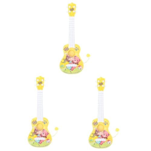 Vaguelly 3St Blaue Kindersimulation Cartoon Plektrum Musikspielzeug Gitarrenspielzeug Musikinstrumente für Kinder kinderinstrumente Kinder musikinstrumente Spielzeuge Kinderspielzeug Mini von Vaguelly