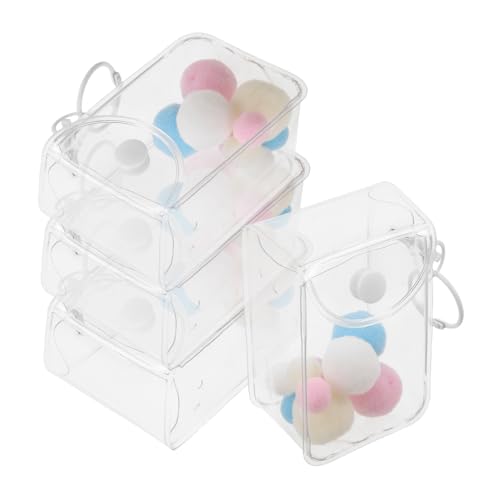 Vaguelly 3stücke Mini-puppenfigurenbox Aus PVC Mit Reißverschluss Transparente Organizer-Tasche Für Sammlerstücke Hängende Spielzeug-Aufbewahrungstasche Vaguelly 3stücke Mini-puppenfigurenbox Aus PVC Mit Reißverschluss Transparente Organizer-Tasche Für Sammlerstücke Hängende Spielzeug-Aufbewahrungstasche von Vaguelly