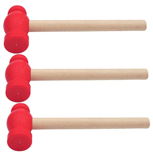 Vaguelly 3 Stück Kleines Hammerspielzeug Reparaturwerkzeug Mini-Hammer- Minihammer Befestigungshammer Prop-Hammer Hammer Für Mehrzweckhammer Holz Vaguelly 3 Stück Kleines Hammerspielzeug Reparaturwerkzeug Mini-Hammer- Minihammer Befestigungshammer Prop-Hammer Hammer Für Mehrzweckhammer Holz von Vaguelly