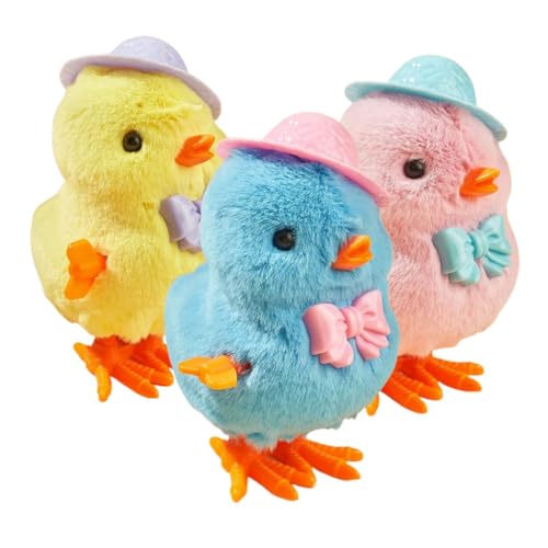 Vaguelly 3 Stück Kükenspielzeug Babyspielzeug Aufziehspielzeug Kinderspielzeug Osterkorbfüller Osterkorbfüller Osterküken Huhn Neuheitsspielzeug Osterkörbe Für Vaguelly 3 Stück Kükenspielzeug Babyspielzeug Aufziehspielzeug Kinderspielzeug Osterkorbfüller Osterkorbfüller Osterküken Huhn Neuheitsspielzeug Osterkörbe Für von Vaguelly