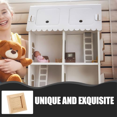 Vaguelly 3 Stück Miniatur Holz Bilderrahmen DIY Unbemalte Fotorahmen für Puppenhaus Dekoration Geeignet für Kreative Bastelprojekte und Warme Wohnatmosphäre Vaguelly 3 Stück Miniatur Holz Bilderrahmen DIY Unbemalte Fotorahmen für Puppenhaus Dekoration Geeignet für Kreative Bastelprojekte und Warme Wohnatmosphäre von Vaguelly