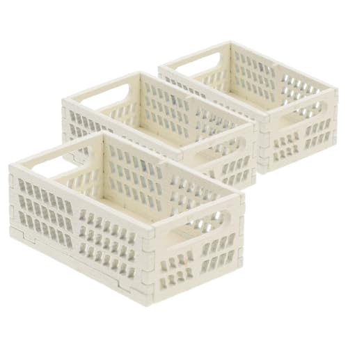 Vaguelly 3stücke Mini Holzaufbewahrungskörbe Faltbare Kisten Für Puppenhaus Zubehör Für Organisation Von Schmuck Und Kleinen Gegenständen Perfektes - Für Miniaturlandschaften Vaguelly 3stücke Mini Holzaufbewahrungskörbe Faltbare Kisten Für Puppenhaus Zubehör Für Organisation Von Schmuck Und Kleinen Gegenständen Perfektes - Für Miniaturlandschaften von Vaguelly