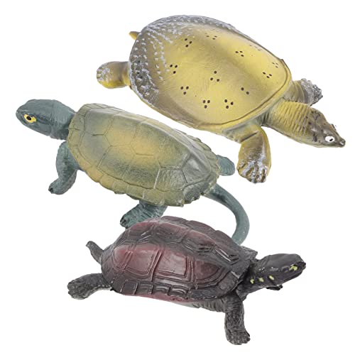 Vaguelly 3 Stück Schildkröten-Modell Meeresdekor Desktop-schildkrötenmodell Meerestiere Für Schildkröten- Figuren Für Plastik Vaguelly 3 Stück Schildkröten-Modell Meeresdekor Desktop-schildkrötenmodell Meerestiere Für Schildkröten- Figuren Für Plastik von Vaguelly