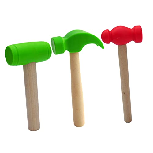 Vaguelly 3 Stück Teiliges Holzhammer Spielzeugset für Grüner Großer Hammer Kleiner Hammer und Grüner Simulationsspielzeug Geschicklichkeit und Hand Koordination Vaguelly 3 Stück Teiliges Holzhammer Spielzeugset für Grüner Großer Hammer Kleiner Hammer und Grüner Simulationsspielzeug Geschicklichkeit und Hand Koordination von Vaguelly