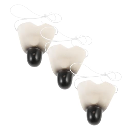 Vaguelly 3 Stück Teiliges Mausnase Cosplay aus Robustem Material Realistisches Tierkostüm Zubehör für Halloween Karneval Kostümparty und Bühnenauftritte Tragbare Tiernase für Erwachsene Vaguelly 3 Stück Teiliges Mausnase Cosplay aus Robustem Material Realistisches Tierkostüm Zubehör für Halloween Karneval Kostümparty und Bühnenauftritte Tragbare Tiernase für Erwachsene von Vaguelly