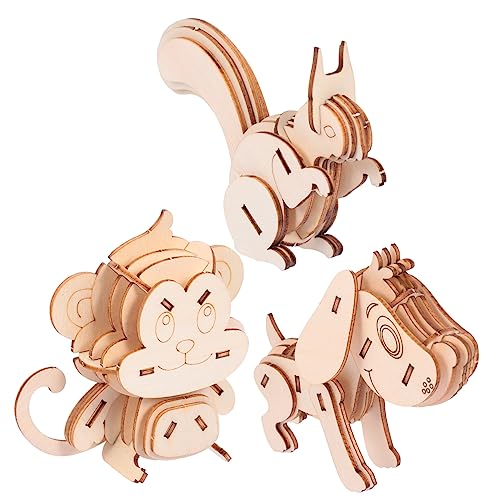Vaguelly 3 Stück Tier Puzzle Puzzle kinderpuzzle laubsäge Montagespielzeug Tierpuzzle für Bildungsrätsel Modell selber Machen Simulation von Tierrätseln Holz Vaguelly 3 Stück Tier Puzzle Puzzle kinderpuzzle laubsäge Montagespielzeug Tierpuzzle für Bildungsrätsel Modell selber Machen Simulation von Tierrätseln Holz von Vaguelly