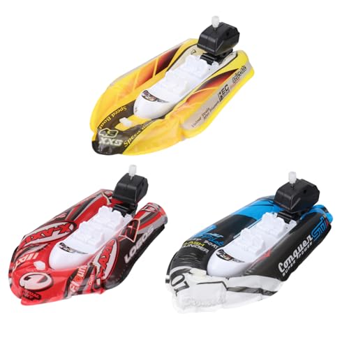 Vaguelly 3 Stück Uhrwerk Schlauchboot Schwimmbad Boot Badespielzeug Badespielzeugboot Poolschwimmer Roboter-Fisch-badespielzeug Babyspielzeug Kinderspielzeug Rot Vaguelly 3 Stück Uhrwerk Schlauchboot Schwimmbad Boot Badespielzeug Badespielzeugboot Poolschwimmer Roboter-Fisch-badespielzeug Babyspielzeug Kinderspielzeug Rot von Vaguelly