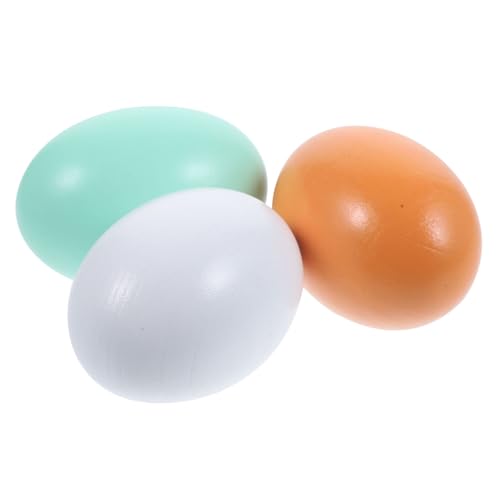 Vaguelly 3 Stück nachgeahmte Eier Simulation unbemalt schmücken kreatives Ei Ostereier basteln Easter osterspielzeuge Eier bemalen Holzhandwerk Eier Künstliche Eier für Hühnernester hölzern Vaguelly 3 Stück nachgeahmte Eier Simulation unbemalt schmücken kreatives Ei Ostereier basteln Easter osterspielzeuge Eier bemalen Holzhandwerk Eier Künstliche Eier für Hühnernester hölzern von Vaguelly