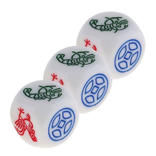 Vaguelly 3 Stück witzige Spiele Gry planszowe Tischspiele spielwaren spielsachen Spielstütze Requisiten für Party-Brettspiele Spieleprop Partyzubehör Partyspielzubehör Harz von Vaguelly
