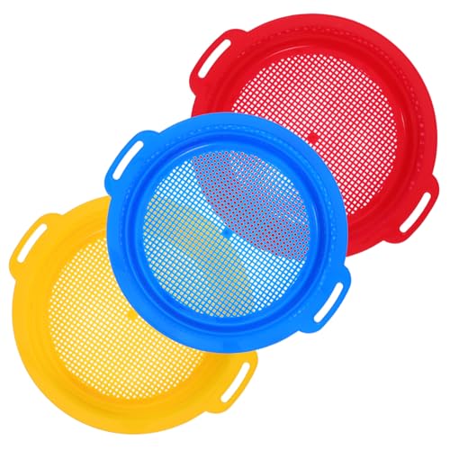 Vaguelly 3 Stücke Beach Toy Mesh Screen Set Siebe Blau Party Sandsieb Strandspielzeug für Sandsieb für Strände Sandspielzeug pp Vaguelly 3 Stücke Beach Toy Mesh Screen Set Siebe Blau Party Sandsieb Strandspielzeug für Sandsieb für Strände Sandspielzeug pp von Vaguelly