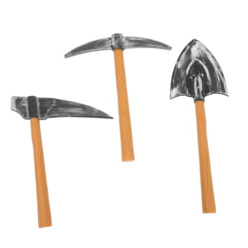 Vaguelly 3-teiliges Zwergen-spitzhacke- -Schaufel-Set Für Halloween, Karneval Und Bühnenauftritte, Leichte Und Dekorative Requisiten Für Zwergenkostüme Und Partydekorationen Vaguelly 3-teiliges Zwergen-spitzhacke- -Schaufel-Set Für Halloween, Karneval Und Bühnenauftritte, Leichte Und Dekorative Requisiten Für Zwergenkostüme Und Partydekorationen von Vaguelly