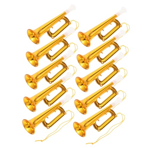 Vaguelly 30 STK Konzert Trompete Spielzeug Performance-Trompeten Lärmerzeuger für Sportveranstaltungen Horn Jubel-Tools für Fans Kindertrompete klein Requisiten Musikinstrument Schüler Abs von Vaguelly