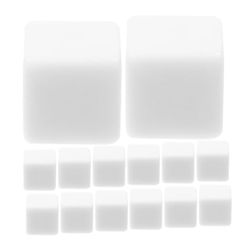 Vaguelly 30 Stück Leere Würfel Leeres Brettspiel Farbig Klein Brettspiel Würfel Würfelspielzeug Für Zahlenwürfel Unfertiges Würfelherstellungsmaterial Würfel-Modell Acryl Weiß Vaguelly 30 Stück Leere Würfel Leeres Brettspiel Farbig Klein Brettspiel Würfel Würfelspielzeug Für Zahlenwürfel Unfertiges Würfelherstellungsmaterial Würfel-Modell Acryl Weiß von Vaguelly