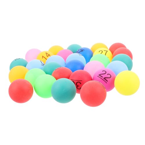 Vaguelly 30stücke Bunte Kunststoff-bälle Für Bingo Und Hohlkugeln Mit Zahlen Für Partys Tombolas Und Events Spaß Vaguelly 30stücke Bunte Kunststoff-bälle Für Bingo Und Hohlkugeln Mit Zahlen Für Partys Tombolas Und Events Spaß von Vaguelly