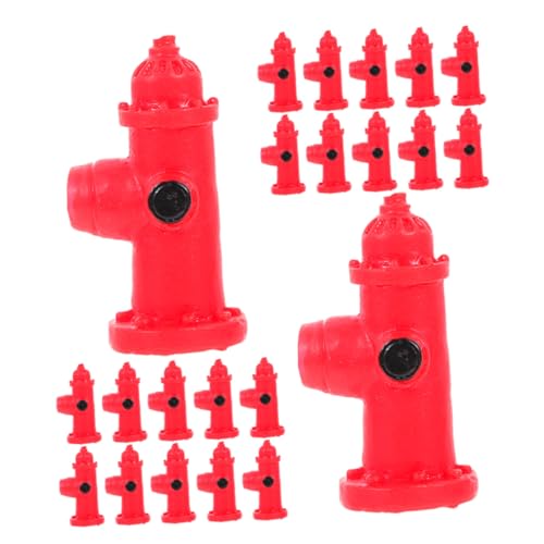 Vaguelly 30 Stück Mikro Hydranten Aus Kunstharz Kreative Mini Fälschungsfiguren Realistische Dekoration Und Projekte Landschaftsbau Puppenhaus Requisiten Für Modelle Dekoration von Vaguelly