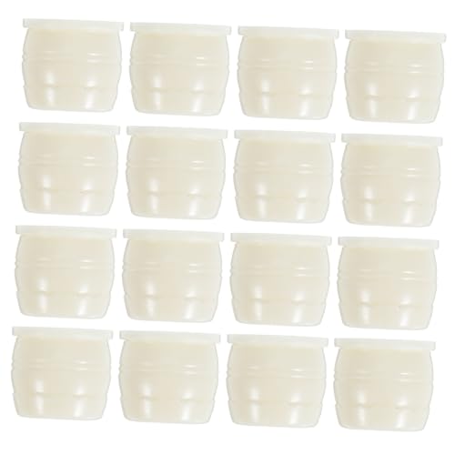 Vaguelly 30 Stück Teiliges Mini Blumentöpfe Realistische Miniatur Blumentöpfe für DIY Bastelprojekte Mini Bonsai Töpfe für Puppenhaus Dekoration und Mikro Szeneriegestaltung von Vaguelly