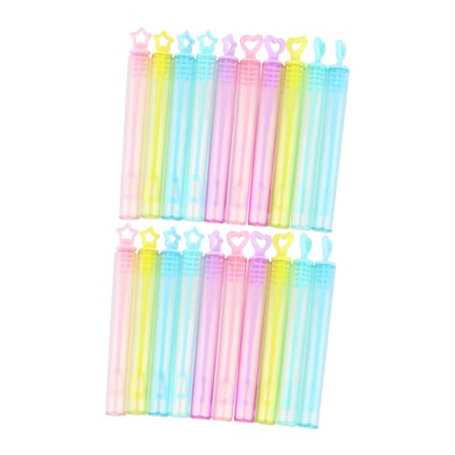 Vaguelly 30 Stück Teiliges Mini Seifenblasen Stäbchen Flaschen Leere Bunte Bubble Water Bottles mit Herz Pentagramm Design als Party Mitgebsel für Hochzeit Geburtstag Zufällige Farbe Vaguelly 30 Stück Teiliges Mini Seifenblasen Stäbchen Flaschen Leere Bunte Bubble Water Bottles mit Herz Pentagramm Design als Party Mitgebsel für Hochzeit Geburtstag Zufällige Farbe von Vaguelly