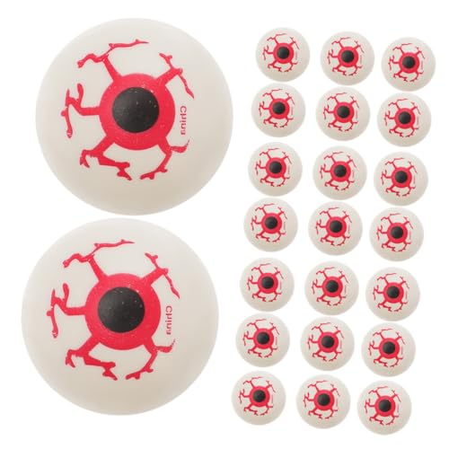 Vaguelly 30 Stück Teiliges Realistische Halloween Fake Eyeballs aus Kunststoff Wiederverwendbare Gruselige Augen für DIY Horror-deko Detailgetreue Simulation für Party Scherzartikel von Vaguelly