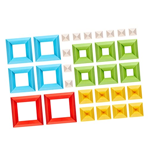 Vaguelly 30 Teiliges Bauklötze Set Für Bunte Stapelspielzeuge Für Vorschulkinder Fördert Feinmotorik Und Kreativität Pädagogisches Für Kleinkinder Vaguelly 30 Teiliges Bauklötze Set Für Bunte Stapelspielzeuge Für Vorschulkinder Fördert Feinmotorik Und Kreativität Pädagogisches Für Kleinkinder von Vaguelly