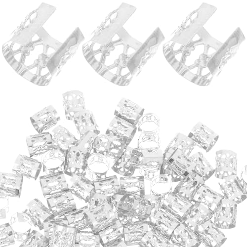 Vaguelly Leichte Große Perlen Für Haarzöpfe Haarschmuck-Set Flecht-Haar-Charms-Set Für Dreadlocks Vaguelly Leichte Große Perlen Für Haarzöpfe Haarschmuck-Set Flecht-Haar-Charms-Set Für Dreadlocks von Vaguelly