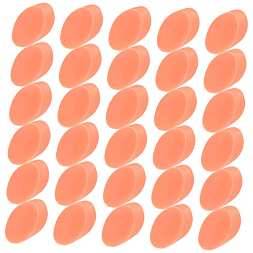 Vaguelly 30St Modell Schinkenwurst Home Decor wohnungsdeko Wurstscheiben-Simulation hausdeko Nachgemachte Wurstscheiben gefälschte Würste Requisiten Wurstspielzeug Mini-Würstchenscheibe PVC von Vaguelly