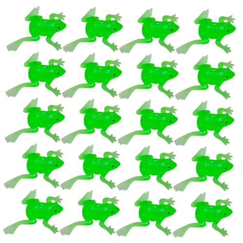 Vaguelly 30stücke Mini Realistische Frosch Figuren TPR -badespielzeug Für Junge Mädchen Lustige Schwimmende Frösche Zur Dekoration Lernspielzeug Für Kleinkinder von Vaguelly