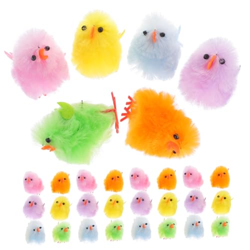 Vaguelly 32 Stück Osterkükenspielzeug gefülltes Küken-Modell Fuzzy Küken Ostern simuliertes Plüschküken Plüsch-Küken- -Mini-Küken Hühnerplüsch Plastik Colorful Vaguelly 32 Stück Osterkükenspielzeug gefülltes Küken-Modell Fuzzy Küken Ostern simuliertes Plüschküken Plüsch-Küken- -Mini-Küken Hühnerplüsch Plastik Colorful von Vaguelly