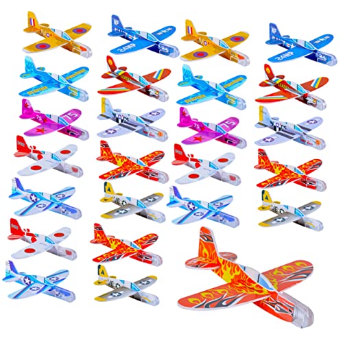 Vaguelly 32 Stück Teiliges Mini Flugzeugspielzeug Farbige Flugzeuge für Lernspielzeug für Jungen für Partys und Dekoration Vaguelly 32 Stück Teiliges Mini Flugzeugspielzeug Farbige Flugzeuge für Lernspielzeug für Jungen für Partys und Dekoration von Vaguelly