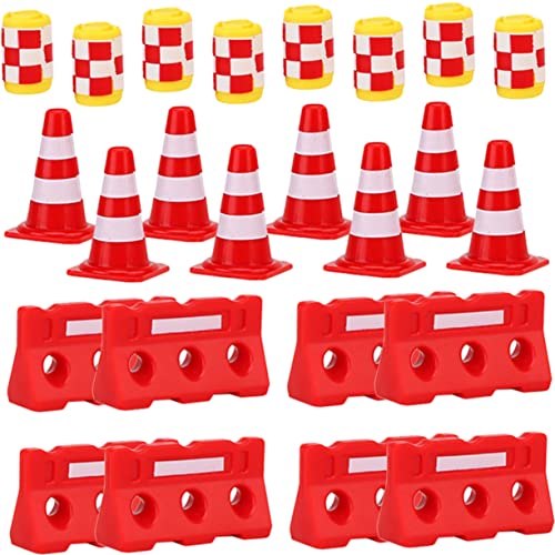 Vaguelly 36Stücke Teiliges Lernspielzeug für Verkehrszeichen mit Roten Roten Wasserbarrieren und Gelben Warnbehältern für Verkehrserziehung und Ab Jahren Vaguelly 36Stücke Teiliges Lernspielzeug für Verkehrszeichen mit Roten Roten Wasserbarrieren und Gelben Warnbehältern für Verkehrserziehung und Ab Jahren von Vaguelly