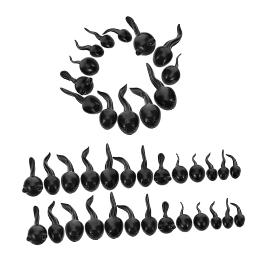 Vaguelly 39 Stück Teiliges Mini Kaulquappen aus Resin mit Realistischen Details Vielseitig für DIY Mikrolandschaften Bonsai und Teichdekoration Kleine Figuren für Garten Aquarium und Vaguelly 39 Stück Teiliges Mini Kaulquappen aus Resin mit Realistischen Details Vielseitig für DIY Mikrolandschaften Bonsai und Teichdekoration Kleine Figuren für Garten Aquarium und von Vaguelly