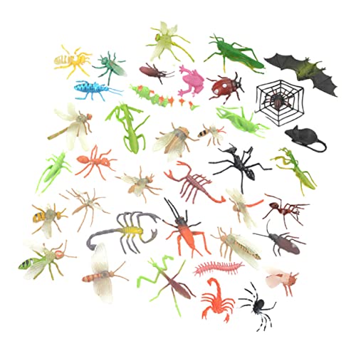 Vaguelly 39 Stücke Insekten Modell Simulation Modell Spaß Modelle Lebensechte Figuren Realistische Bugs Figuren Simulation Kunststoff Vaguelly 39 Stücke Insekten Modell Simulation Modell Spaß Modelle Lebensechte Figuren Realistische Bugs Figuren Simulation Kunststoff von Vaguelly