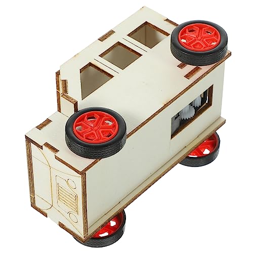 Vaguelly Transporträtsel Vorbau-modellauto-bausätze Fahrzeug-lernspielzeug Fahrzeugmodell Aus Holz Stammprojekte Für Kinder Transporthandwerk Fahrzeug-rätsel Puzzle Hölzern Requisiten 3D von Vaguelly