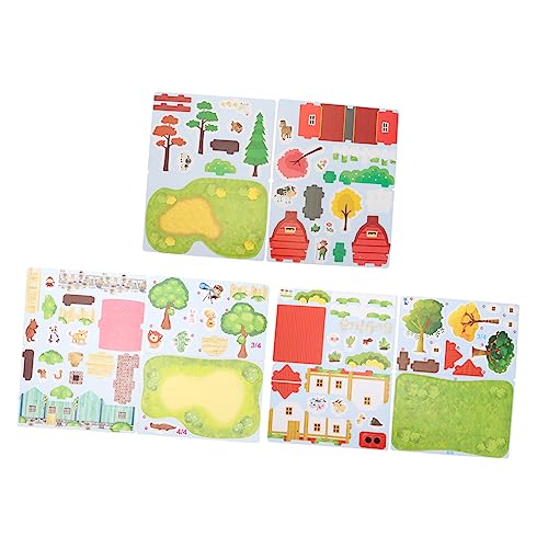 Vaguelly 3Sätze Puzzle Modellset Für Pädagogisches Lernspielzeug Mit Sätzen Landhaus Kreatives Rätsel Für Junge Vorstellungskraft Vaguelly 3Sätze Puzzle Modellset Für Pädagogisches Lernspielzeug Mit Sätzen Landhaus Kreatives Rätsel Für Junge Vorstellungskraft von Vaguelly