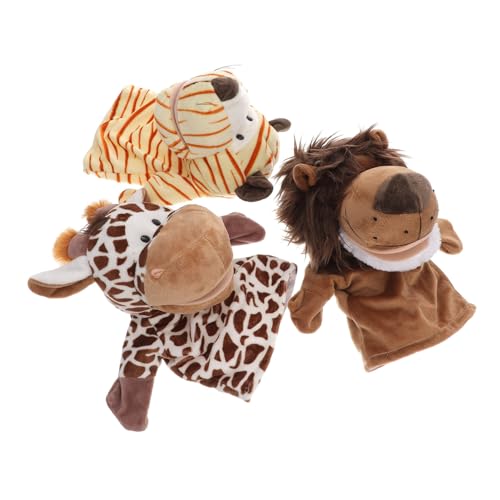 Vaguelly 3St Handpuppe Babyspielzeug tragen Dinosaurierspielzeug sensorisches Badespielzeug mitgebsel Kindergeburtstag Hand Puppet lustiges Stofftier Puppenhandschuhe PP Baumwolle Vaguelly 3St Handpuppe Babyspielzeug tragen Dinosaurierspielzeug sensorisches Badespielzeug mitgebsel Kindergeburtstag Hand Puppet lustiges Stofftier Puppenhandschuhe PP Baumwolle von Vaguelly