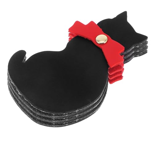 Vaguelly 3St Katzen-Lesezeichen Katzenstift Katzenaufkleber positiv markieren Plüsch für Katzenliebhaber süßes Lesezeichen Masse lustige Lesezeichen für Leder Black Vaguelly 3St Katzen-Lesezeichen Katzenstift Katzenaufkleber positiv markieren Plüsch für Katzenliebhaber süßes Lesezeichen Masse lustige Lesezeichen für Leder Black von Vaguelly