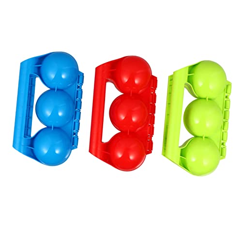 Vaguelly 3St Schneeball-Clip Schneeballhersteller Sandspielzeug Schneespray Eismaschine künstlicher Schnee winterspielzeuge schneeballmaschinen Winterspaß Sandball-Clip Plastik Vaguelly 3St Schneeball-Clip Schneeballhersteller Sandspielzeug Schneespray Eismaschine künstlicher Schnee winterspielzeuge schneeballmaschinen Winterspaß Sandball-Clip Plastik von Vaguelly