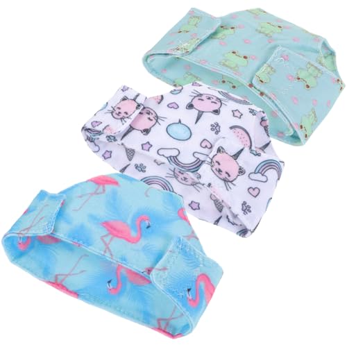 Vaguelly Puppen Kleidungen 3st Für Puppen Kleidung Puppen Klamotten Puppenhöschen Puppenkleidung Puppen-wechselkleidung-Set Mit Accessoires Spielzeughöschen -rollenhöschen Stoff Vaguelly Puppen Kleidungen 3st Für Puppen Kleidung Puppen Klamotten Puppenhöschen Puppenkleidung Puppen-wechselkleidung-Set Mit Accessoires Spielzeughöschen -rollenhöschen Stoff von Vaguelly