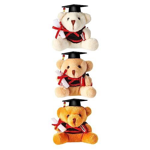 Vaguelly 3St plüschbär Plush Toy Plush Soft Toy The Edith Eger plushbit Party-Abschlussbär Graduierung Plüsch Bärenpuppe Abschlusspuppe kleine Bärenpuppe PP Baumwolle Vaguelly 3St plüschbär Plush Toy Plush Soft Toy The Edith Eger plushbit Party-Abschlussbär Graduierung Plüsch Bärenpuppe Abschlusspuppe kleine Bärenpuppe PP Baumwolle von Vaguelly