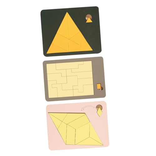 Vaguelly 3Stücke Teiliges Holzpuzzle für Kleinkinder Lernspielzeug Hand Augen Koordination und Praktischen Fähigkeiten Interaktives Eltern Junge Mädchen für Jungen Vaguelly 3Stücke Teiliges Holzpuzzle für Kleinkinder Lernspielzeug Hand Augen Koordination und Praktischen Fähigkeiten Interaktives Eltern Junge Mädchen für Jungen von Vaguelly