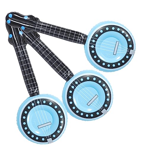 Vaguelly Aufblasbares Musikinstrument Banjo Für Geburtstagsparty Lernspielzeug Schnelles Aufblasen Sicheres PVC Vaguelly Aufblasbares Musikinstrument Banjo Für Geburtstagsparty Lernspielzeug Schnelles Aufblasen Sicheres PVC von Vaguelly