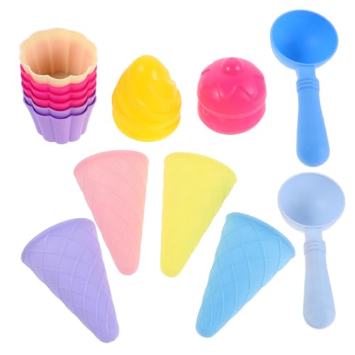 Vaguelly 3er-Set EIS Sandspielzeug Zum Am Meer Stellen Sie Sich Eistüten Vor Sand-eistüten Kugel Eiswaffel Kegelschaufelkegel Eisbecher Eisformen Plastik Vaguelly 3er-Set EIS Sandspielzeug Zum Am Meer Stellen Sie Sich Eistüten Vor Sand-eistüten Kugel Eiswaffel Kegelschaufelkegel Eisbecher Eisformen Plastik von Vaguelly