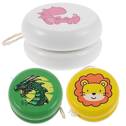 Vaguelly 3pcs Yo-yo-Spielzeug Hölzern Jo-yo-Ball Kinder Outdoor Spielzeug Kleinkind Fingerspeicher Ball Kinder Playthings Vaguelly 3pcs Yo-yo-Spielzeug Hölzern Jo-yo-Ball Kinder Outdoor Spielzeug Kleinkind Fingerspeicher Ball Kinder Playthings von Vaguelly