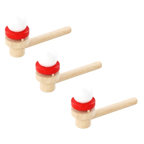 Vaguelly 3st Gebläse Blow Ball Toy. Aufhängung Schwimmende Kugeln Krippenspielzeug Für Kinder Pfeifenkugeln Für Kinder Blow Ball Toy Weht Kleinkind Luft Pusten Schwebende Kugel Plastik von Vaguelly